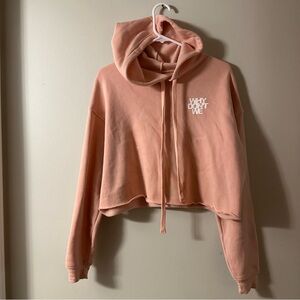 Bella Canvas Blush Fleece Hoodie Size (M)